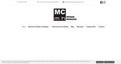 Desktop Screenshot of modahombrearanjuez.com
